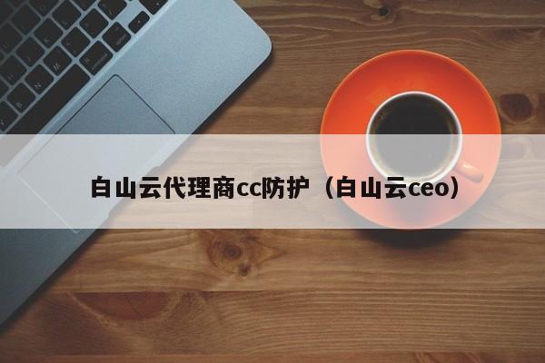 白山云代理商cc防护（白山云ceo）