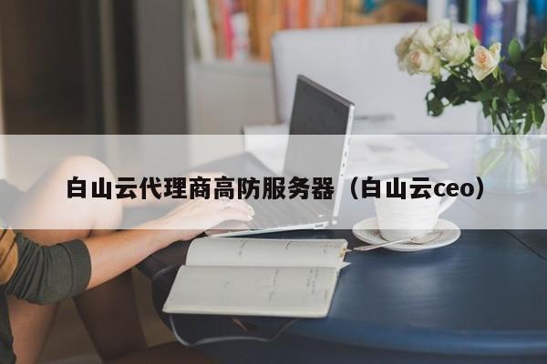 白山云代理商高防服务器（白山云ceo）
