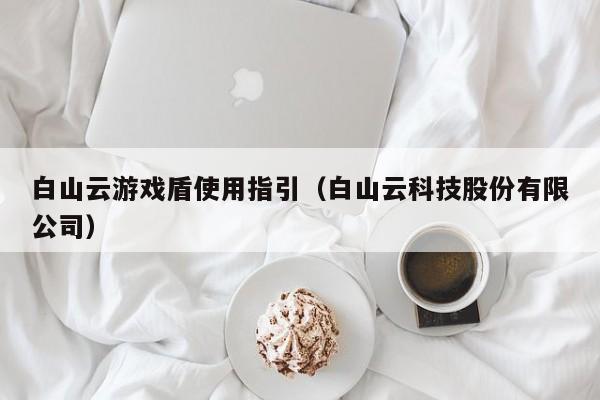 白山云游戏盾使用指引（白山云科技股份有限公司）