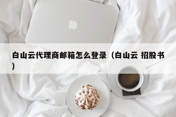 白山云代理商邮箱怎么登录（白山云 招股书）