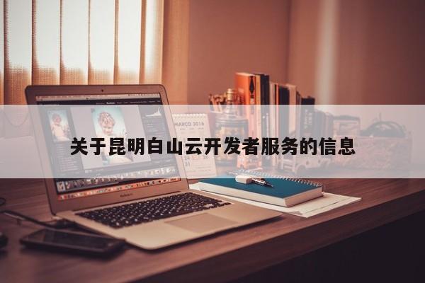 关于昆明白山云开发者服务的信息