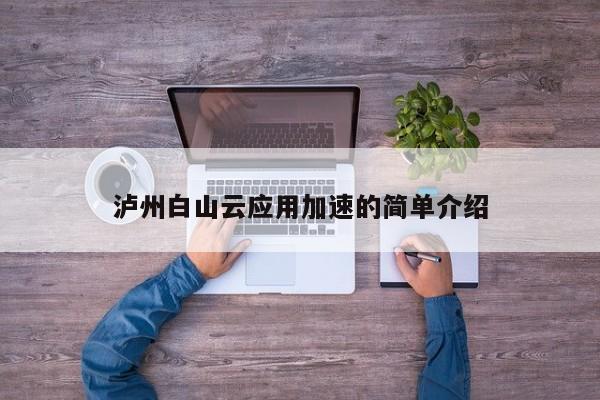 泸州白山云应用加速的简单介绍