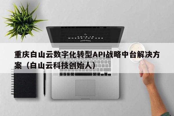 重庆白山云数字化转型API战略中台解决方案（白山云科技创始人）